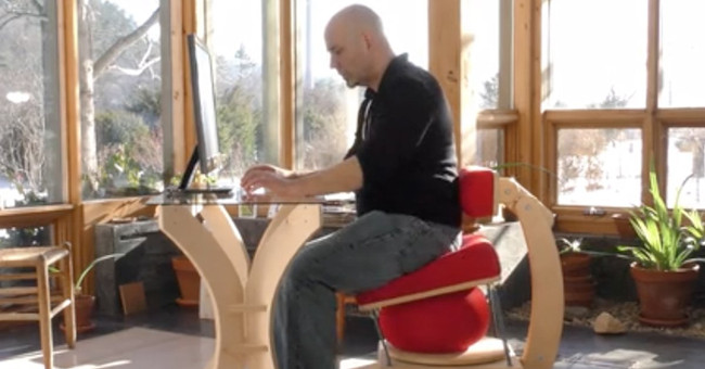 Sprang Chair - Office chair for back pain