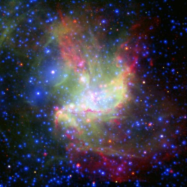 Stars formed from the wind