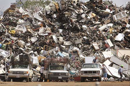 Startled garbage technology