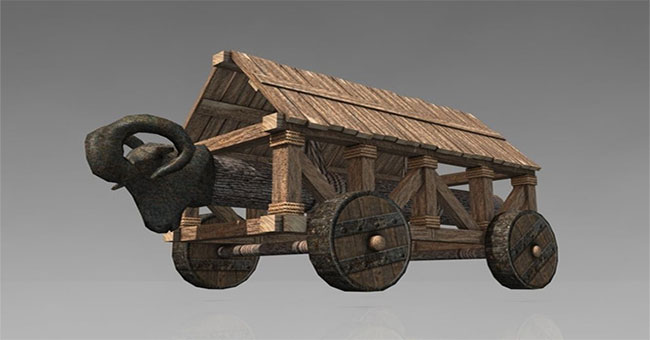 Startling the simple weapon destroying countless buildings
