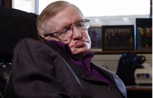 Stephen Hawking: 'Computers will overtake people in the next 100 years'