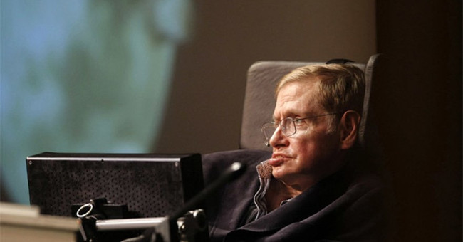 Stephen Hawking's cosmic dissertation causes ... to collapse