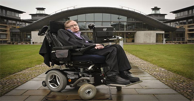 Stephen Hawking's wheelchair auction and doctoral thesis