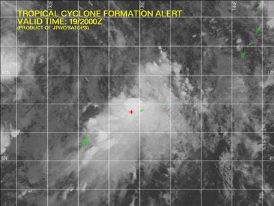 Storm formed off the Philippines