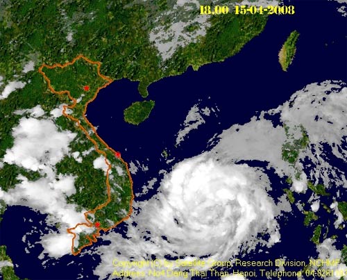 Storm No. 1 entered the Central Coast