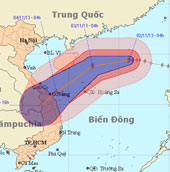 Storm No. 12 constantly changes direction