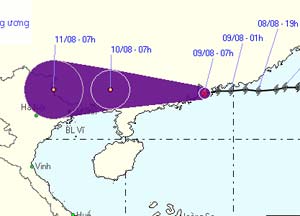 Storm No. 3 will cause rain in the North