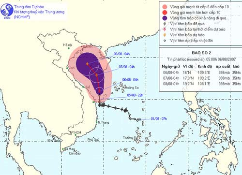 Storm receding away from the mainland, the development is very complicated