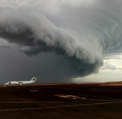 Stormy regions on the Earth