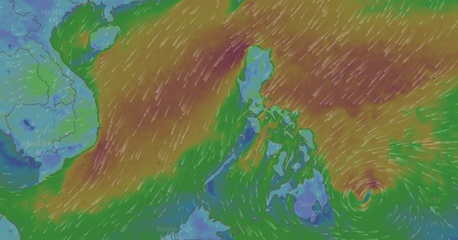 Stormy season, tropical low pressure will come soon in the South China Sea