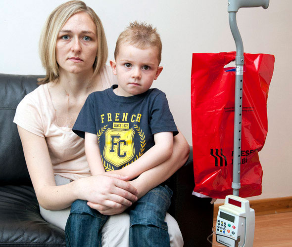 Strange 4-year mother could not eat
