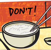 Strange dining practices around the world
