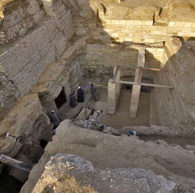 Strange discovery in the tomb of Egyptian princess