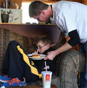 Strange disease makes boys not eat and drink