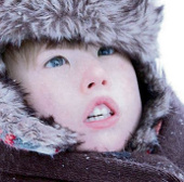 Strange disease: The boy has a face