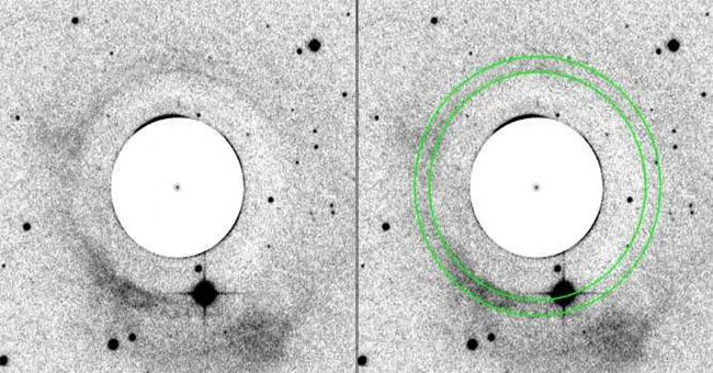 Strange halo around the planet nebula IC 5148 stunned