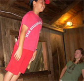 Strange house challenges the law of gravity
