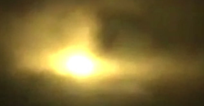 Strange light in the night of confusion in Colombia