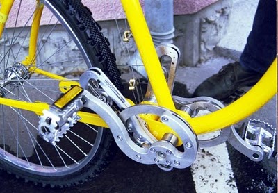 Strange story: Bicycles don't need chains!