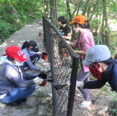 Students protect wild animals