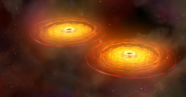 Stunned black hole goods 'terrible' in two small galaxies