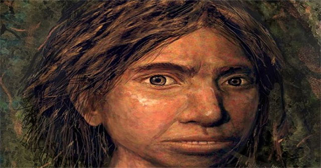 Stunned the face of the prehistoric girl 40,000 years ago was first made