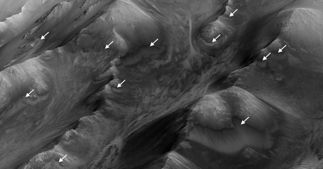 Stunned to detect liquid on Mars