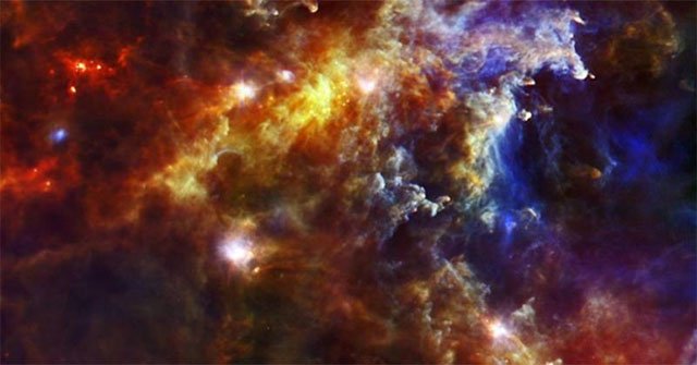 Stunning images of a 'star nursery' in the universe