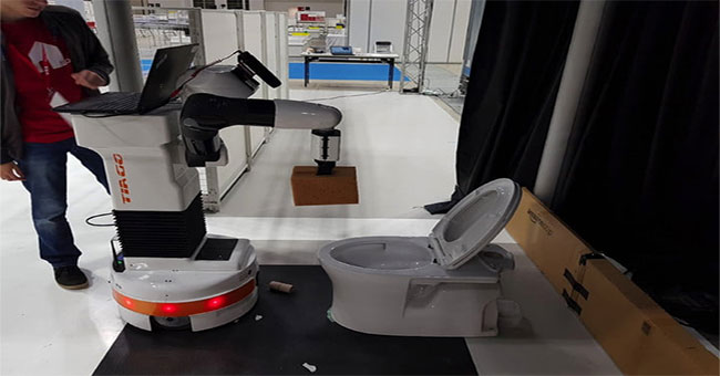 Stupid because cleaning the toilet, don't worry because there are robots to help you