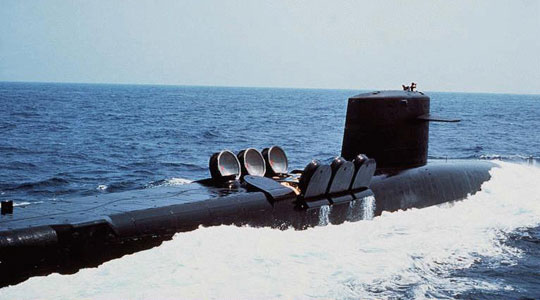 Submarines can block storms