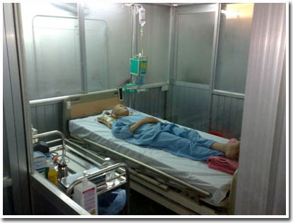 Successful treatment of blood cancer with stem cells