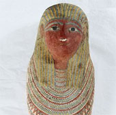 Successfully deciphered the tiny red face of ancient Egypt