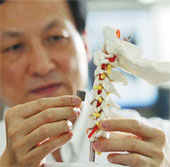Successfully implanted 3D print vertebrae on human body