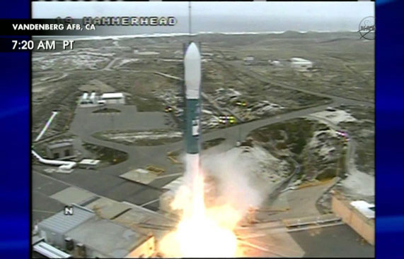 Successfully launch satellites to measure ocean salinity