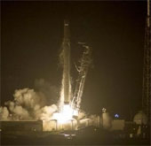 Successfully launched Dragon cargo ship to ISS