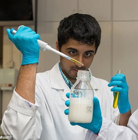 Successfully produced artificial milk