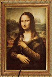 Successfully restored Mona Lisa's voice