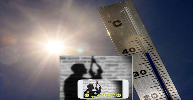 Suicides in the US and Mexico increased because of the hotter weather