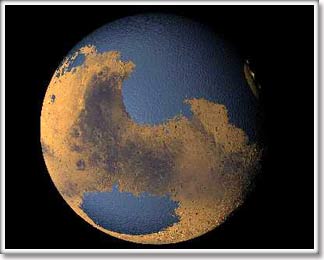 Sulfur dioxide helps maintain the flow on Mars