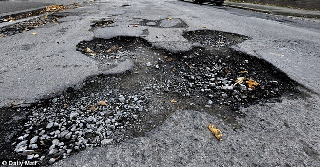 Sunflower oil helps the road surface to