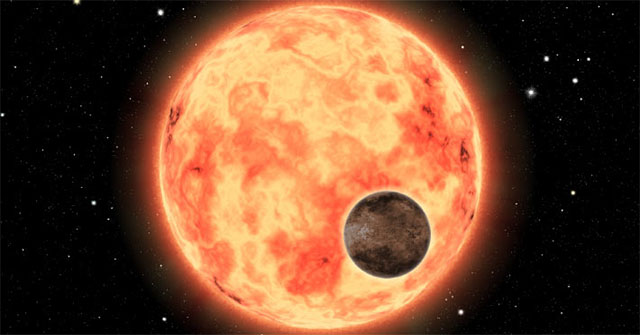 Super Earth hotter than 1800 degrees appears next to the 'copy of the Sun'