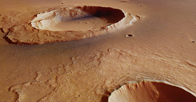 Super flood marks stretch over 3,000km on Mars