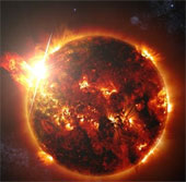 Super large flare detected from red dwarfs