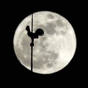 'Super moon' around the world