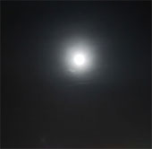 Super moon in Saigon