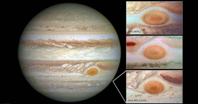 Super storm is enough to swallow 4 Earths