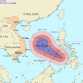 Super typhoon Bopha can affect Danang - Vung Tau