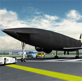 Super-fast aircraft flies around the world in 4 hours