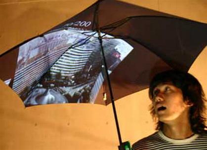 Surf the web in the rain