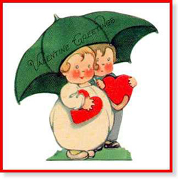 Surf the web to choose gifts for Valentine's Day